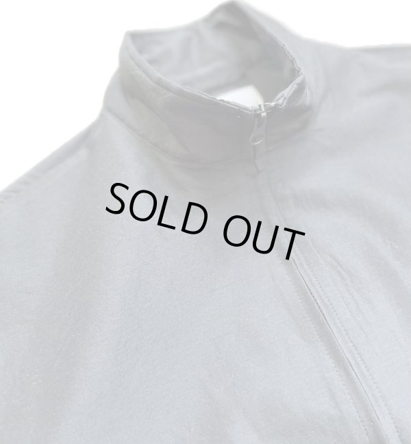 画像4: 【marka(マーカ)】FLIGHT JACKET - WOOL SILK HIGH COUNT TYPEWRITER 　”CHAMBRAY BLACK”