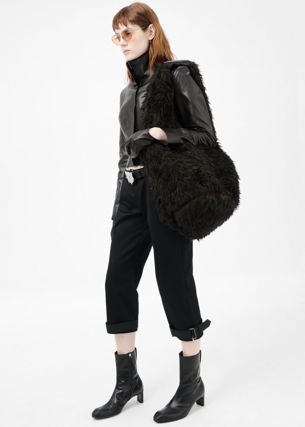 画像4: 【OUR LEGACY(アワーレガシー)】DRIP BAG/ Ombre Brown Hairy Wool