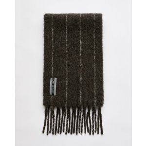 画像: (予約商品)【OUR LEGACY(アワーレガシー)】ESTATE SCARF/ Brown Pinstripe Fuzzy Alpaca