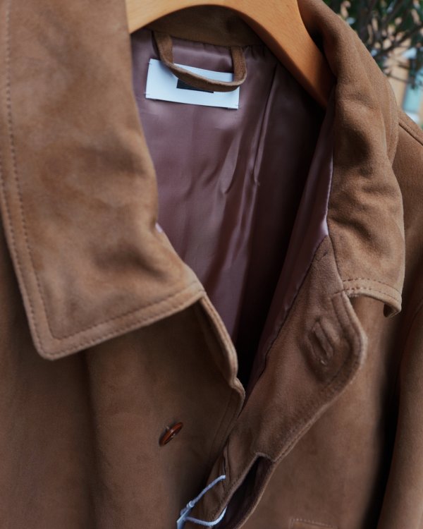 画像3: 【REVERBERATE(リバーバレイト)】ST LEATHER JACKET/ BROWN