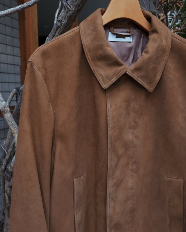 画像2: 【REVERBERATE(リバーバレイト)】ST LEATHER JACKET/ BROWN