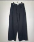 画像1: 【REVERBERATE(リバーバレイト)】DENIM PANTS(BAGGY)/ BLACK
