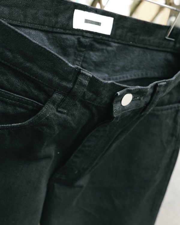 画像2: 【REVERBERATE(リバーバレイト)】DENIM PANTS(BAGGY)/ BLACK