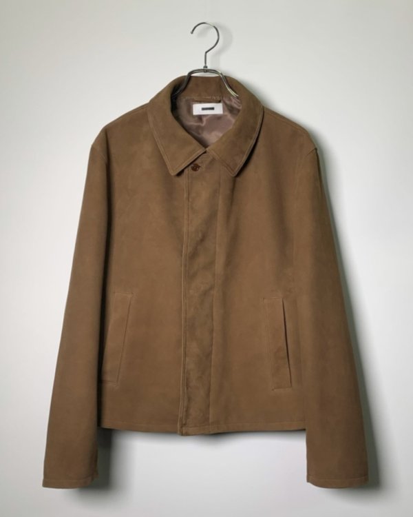 画像1: 【REVERBERATE(リバーバレイト)】ST LEATHER JACKET/ BROWN