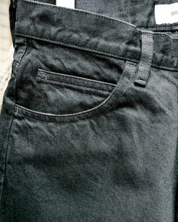 画像3: 【REVERBERATE(リバーバレイト)】DENIM PANTS(BAGGY)/ BLACK