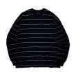 画像3: 【ROTOL(ロトル)】LUMIFLECT BORDER LONG SLEEVE TEE　”BLACK”
