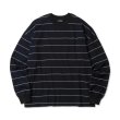画像1: 【ROTOL(ロトル)】LUMIFLECT BORDER LONG SLEEVE TEE　”BLACK”