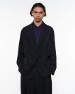 画像3: 【marka(マーカ)】STROLL AROUND JACKET／ウールサージ ワッシャータンブラー 　”Chambray Black”