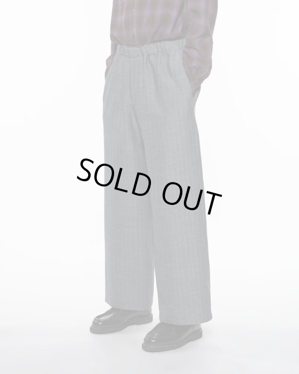 画像2: 【marka(マーカ)】WIDE LEG EASY PANTS  　”HERRINGBONE”