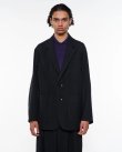 画像1: 【marka(マーカ)】STROLL AROUND JACKET／ウールサージ ワッシャータンブラー 　”Chambray Black”