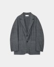 画像1: 【marka(マーカ)】STROLL AROUND JACKET／ウールサージ ワッシャータンブラー 　”Herringbone”