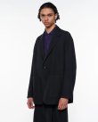 画像2: 【marka(マーカ)】STROLL AROUND JACKET／ウールサージ ワッシャータンブラー 　”Chambray Black”