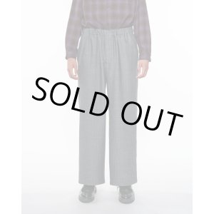 画像: 【marka(マーカ)】WIDE LEG EASY PANTS  　”HERRINGBONE”