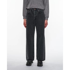 画像: 【marka(マーカ)】Organic Cotton 13.5Oz Selvedge Denim Wide Leg Jeans　”Faded Black”