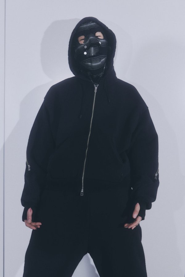 画像10: 【ROTOL(ロトル)】FOAMORA SWEAT ZIP HOODIE　”Black”