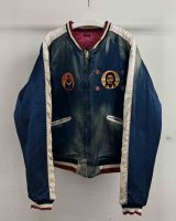 画像: 【LES SIX(レシス)】Orthodox Rebel Souvenir Jacket / Blue×Red