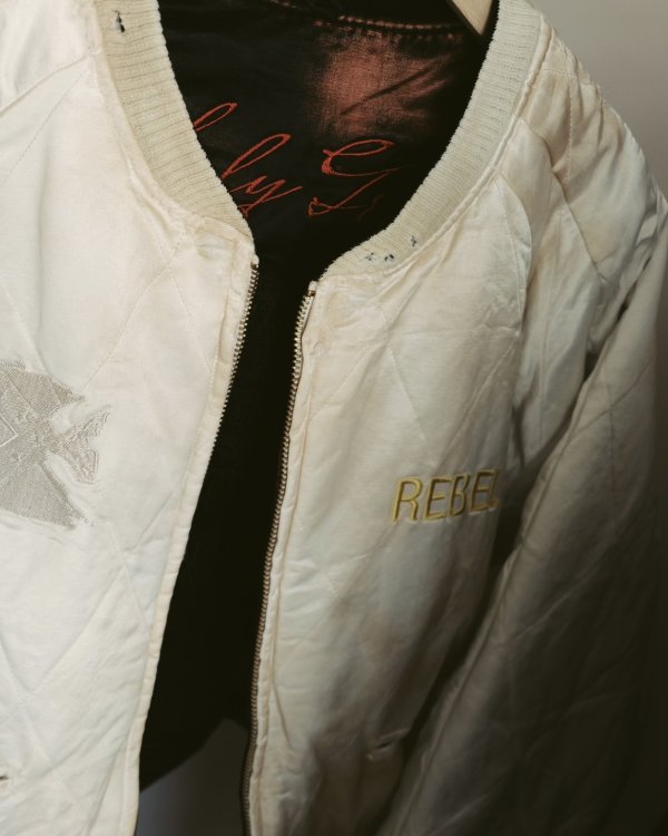 画像8: 【LES SIX(レシス)】Orthodox Rebel Souvenir Jacket / Black×White