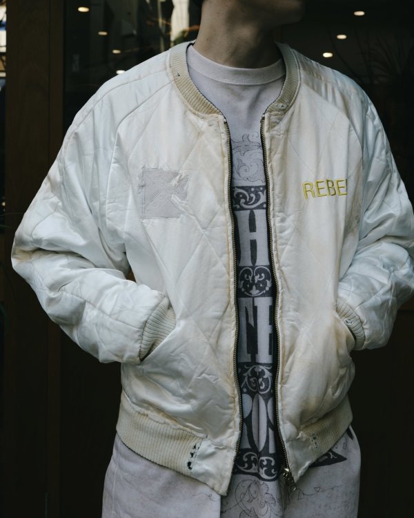 画像14: 【LES SIX(レシス)】Orthodox Rebel Souvenir Jacket / Black×White