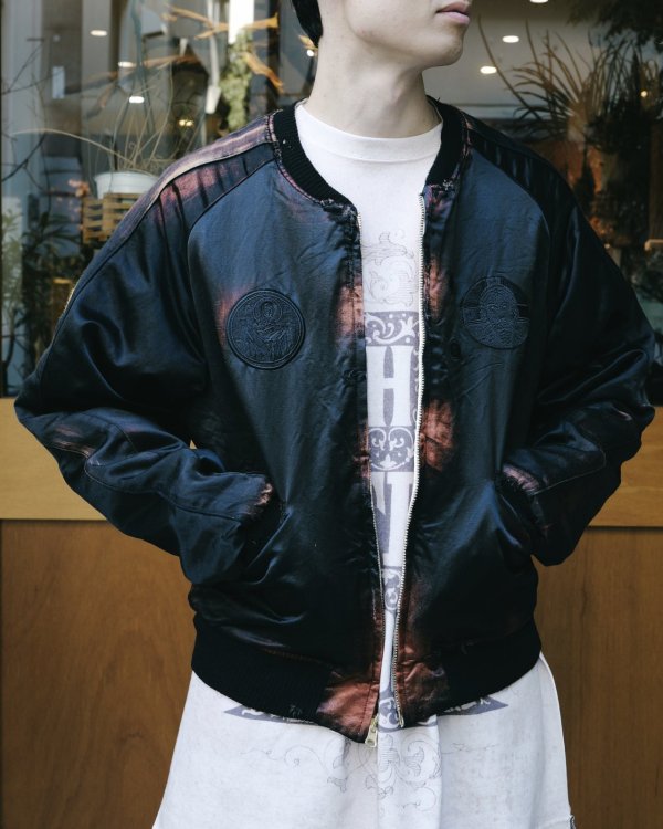 画像12: 【LES SIX(レシス)】Orthodox Rebel Souvenir Jacket / Black×White