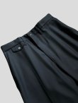 画像4: 【ROTOL(ロトル)】SUPER HIGH WAIST SLACKS　”BLACK”