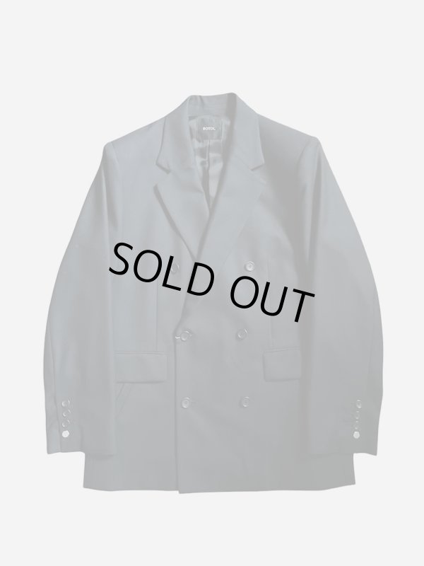 画像1: 【ROTOL(ロトル)】DOUBLE TAILORED JACKET　”BLACK”