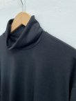 画像4: 【marka(マーカ)】ウォッシャブルウール天竺 / タートルネック　”Black”