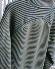 画像4: 【Omar Afridi(オマールアフリディ)】ARTICULATED DRIVERS KNIT/ YELLOW DARK GREY