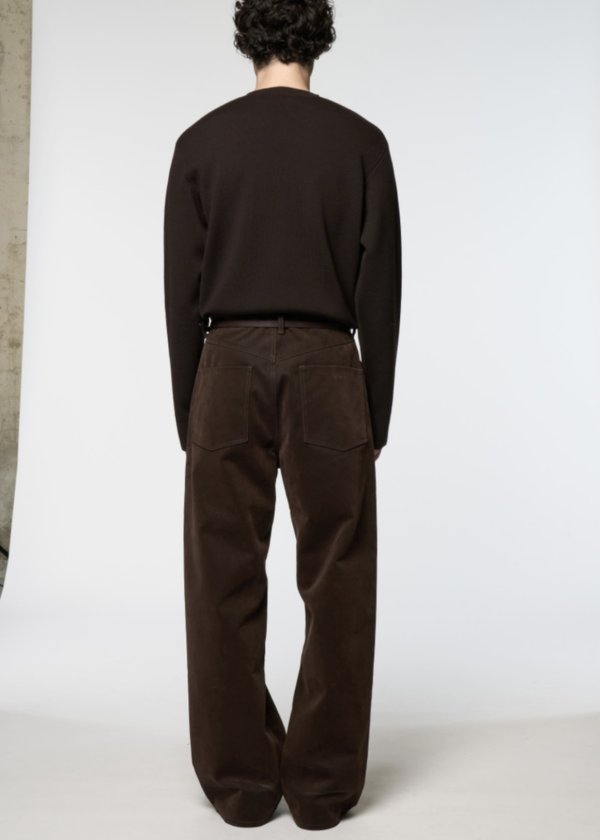 画像2: 【Omar Afridi(オマールアフリディ)】5 PKT TROUSERS/ BROWN