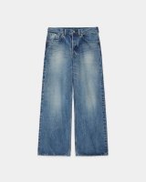 画像: 【marka(マーカ)】Organic Cotton 13.5Oz Selvedge Denim Wide Leg Jeans　”Used Washed”