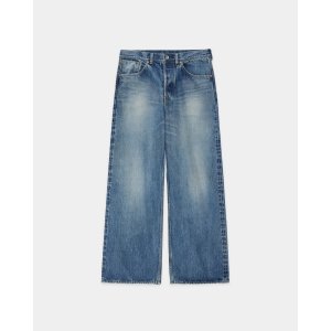画像: 【marka(マーカ)】Organic Cotton 13.5Oz Selvedge Denim Wide Leg Jeans ”Used Washed”