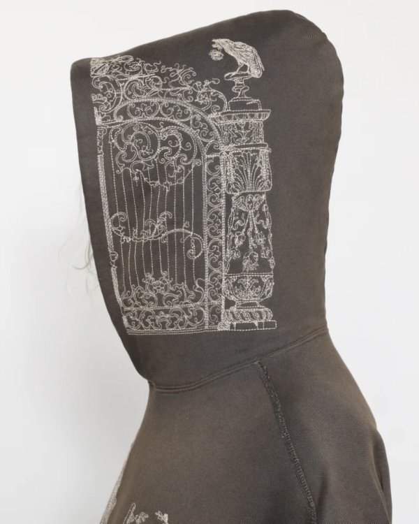 画像7: 【Samuel Zelig(サミュエルゼリグ)】Jardin Hoodie/ Faded Black