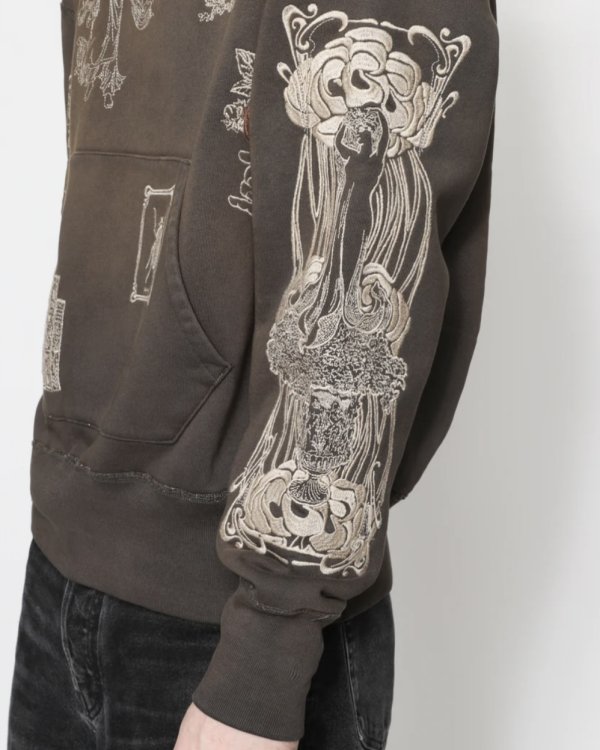 画像10: 【Samuel Zelig(サミュエルゼリグ)】Jardin Hoodie/ Faded Black