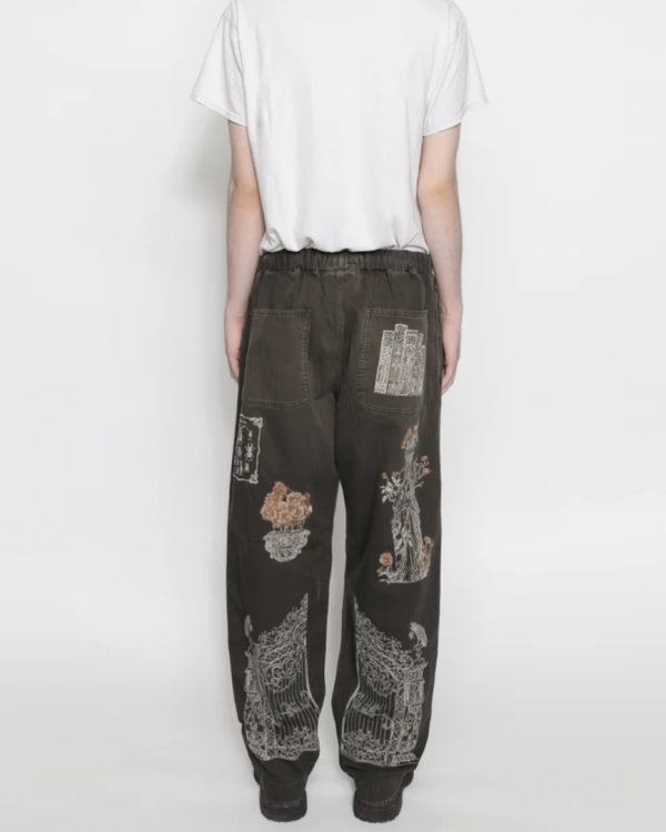 画像6: 【Samuel Zelig(サミュエルゼリグ)】Jardin Pant/ Faded Black