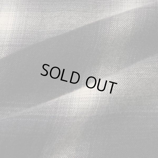 画像6: 【T.T(Taiga Takahashi)】Lot.101 Open Collar Shirt / BLEACHED GRAY PLAID