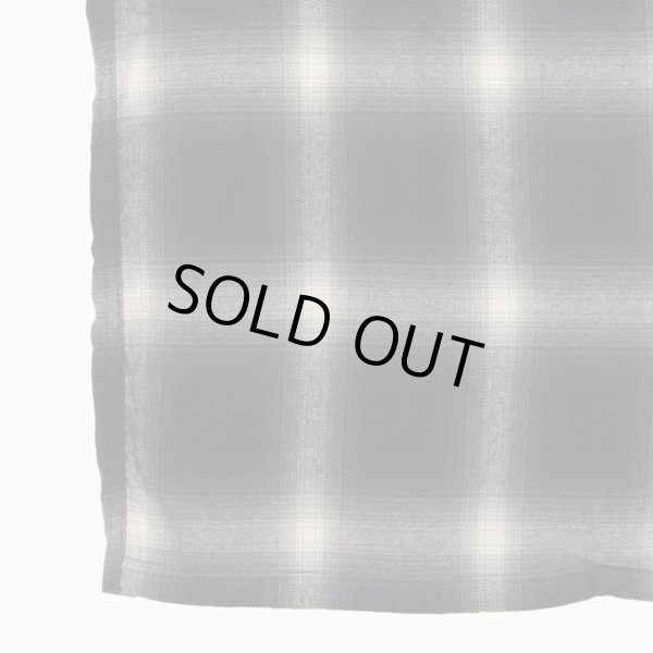 画像5: 【T.T(Taiga Takahashi)】Lot.101 Open Collar Shirt / BLEACHED GRAY PLAID