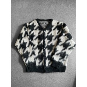 画像: 【FAF(エフエーエフ)】Houndstooth Cardigan　””Black”