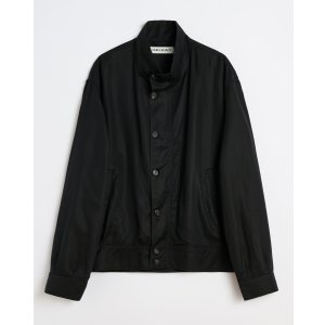 画像: 【OUR LEGACY(アワーレガシー)】MOCK BOMBER/ Draping Black Lyocell