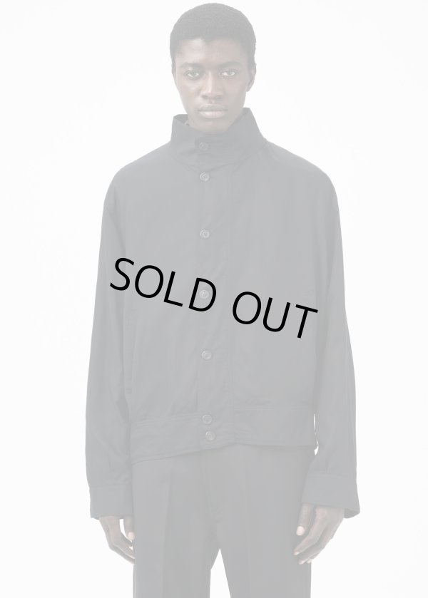 画像3: 【OUR LEGACY(アワーレガシー)】MOCK BOMBER/ Draping Black Lyocell
