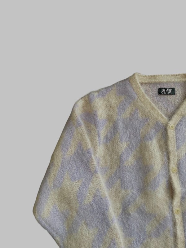 画像2: 【FAF(エフエーエフ)】Houndstooth Cardigan　””Pink”