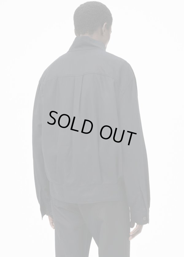画像6: 【OUR LEGACY(アワーレガシー)】MOCK BOMBER/ Draping Black Lyocell