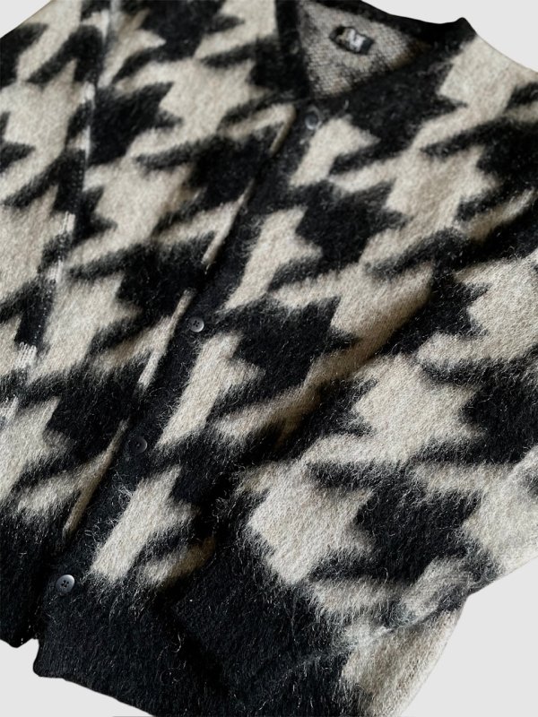 画像3: 【FAF(エフエーエフ)】Houndstooth Cardigan　””Black”