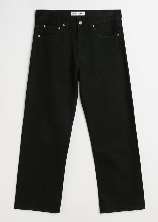 画像1: 【OUR LEGACY(アワーレガシー)】THIRD CUT/ Black Selvedge