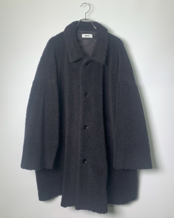 画像1: 【REVERBERATE(リバーバレイト)】BOA COAT/ BLACK