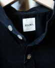 画像3: 【BISOWN(ビソウン)】LIGHT CORDUROY TYROLEAN SHIRTS/ BLACK