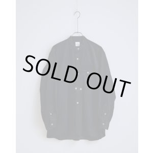 画像: 【BISOWN(ビソウン)】LIGHT CORDUROY TYROLEAN SHIRTS/ BLACK