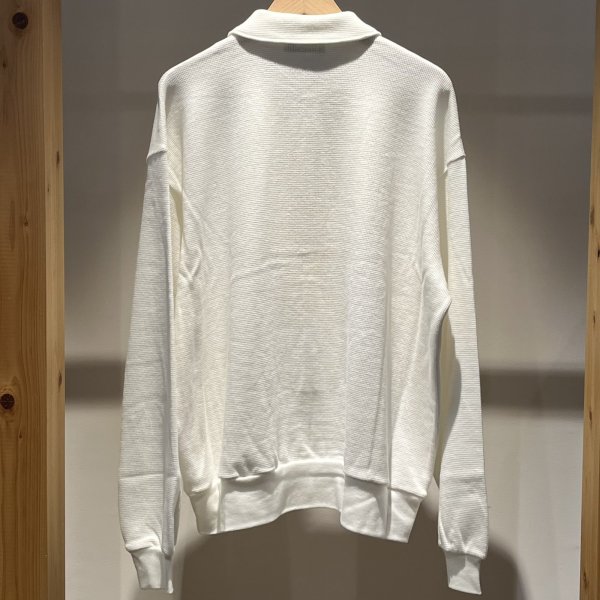 画像2: 【REVERBERATE(リバーバレイト)】HALF ZIPP THERMAL / WHITE