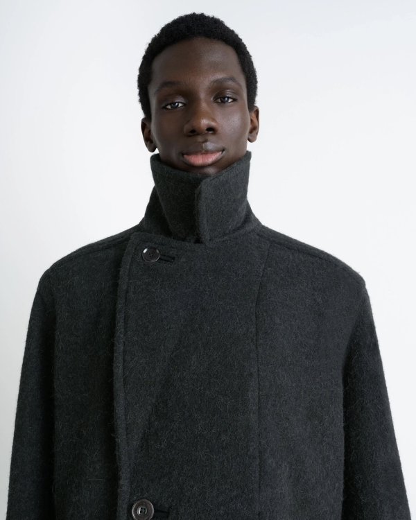 画像7: 【LEMAIRE(ルメール)】SOFT COAT / BLACK