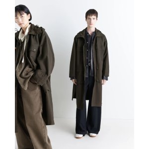 画像: 【LEMAIRE(ルメール)】UTILITY RAINCOAT / DARK ESPRESSO