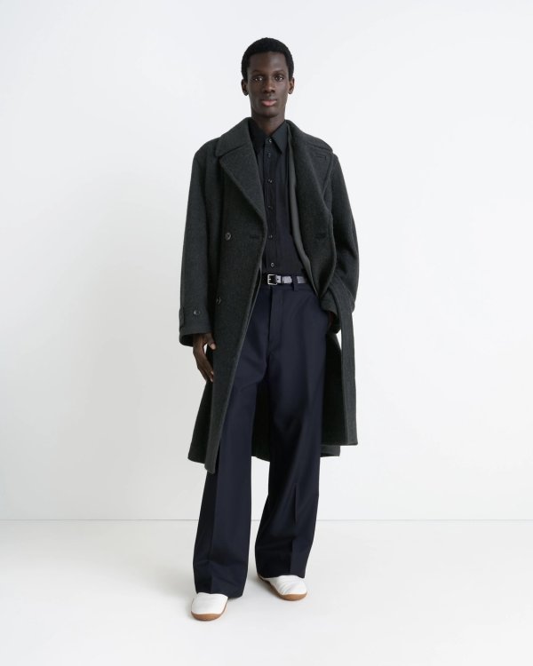 画像1: 【LEMAIRE(ルメール)】SOFT COAT / BLACK