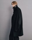ANTHEM A(アンセムエー)】NYLON COTTON MILITARY OVER COAT/ BLACK